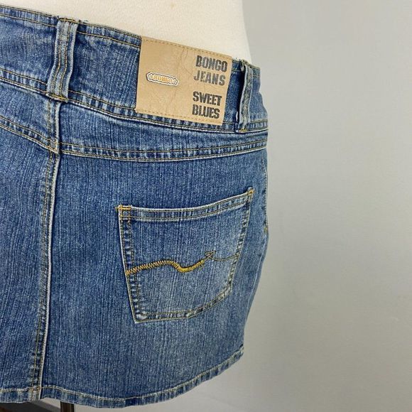 🌿4/$35🌿BONGO Denim Mini‎ Skirt - Picture 5 of 10